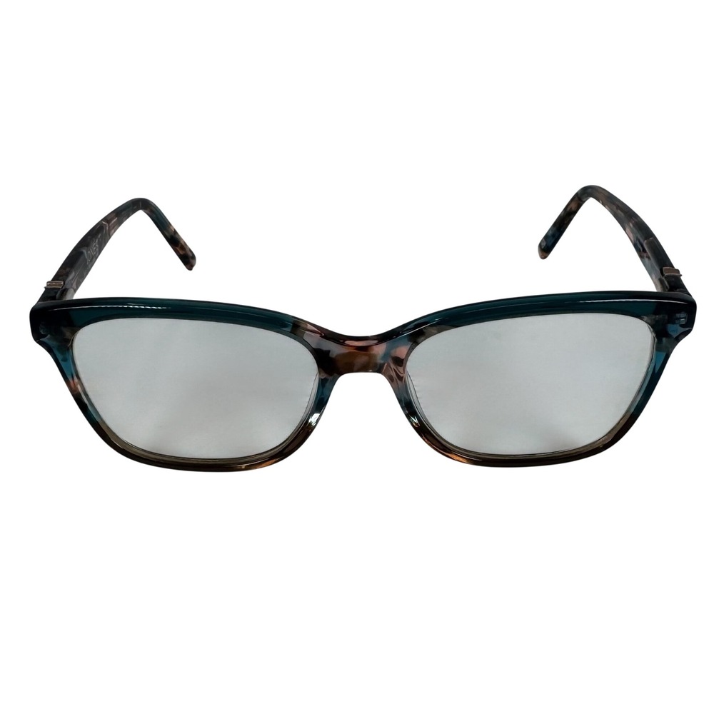 JONES NEW YORK VJON786‎ Teal Havana Tortoise Eyeglasses Frames Only 51 16 135
